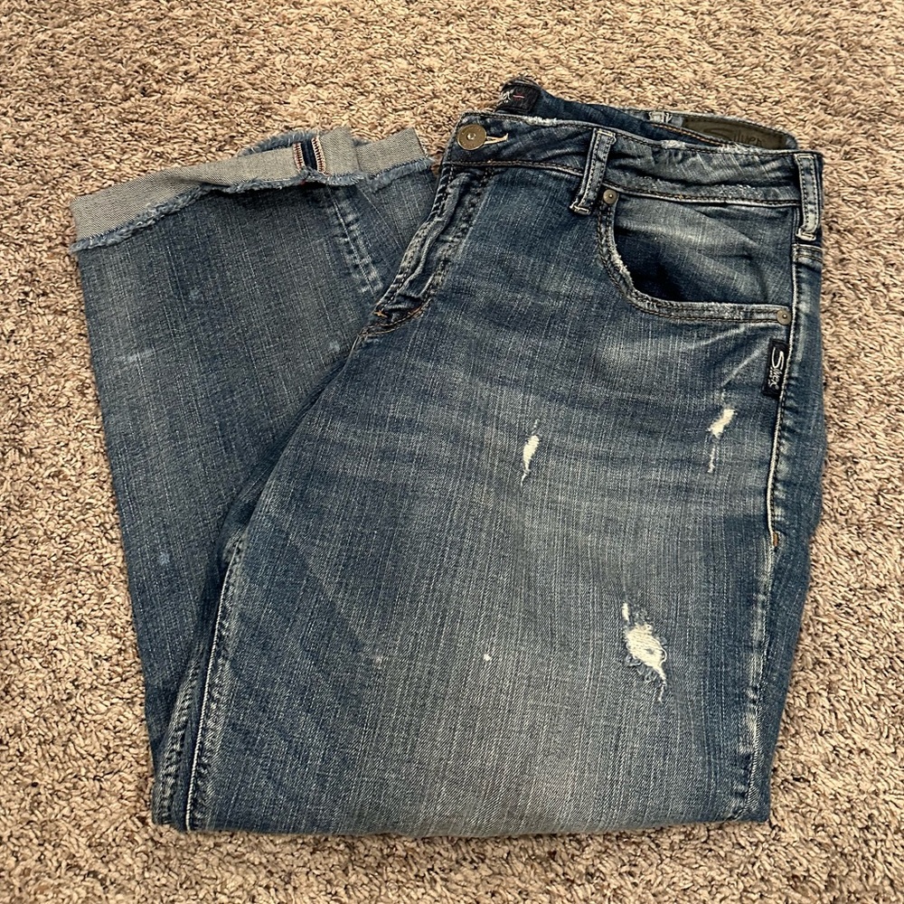 Silver Jeans Capri Jeans size 18
